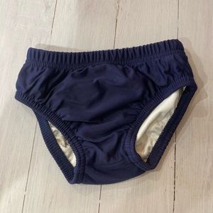 Primary Reusable Swim Diaper, 12-18 months in navy blue